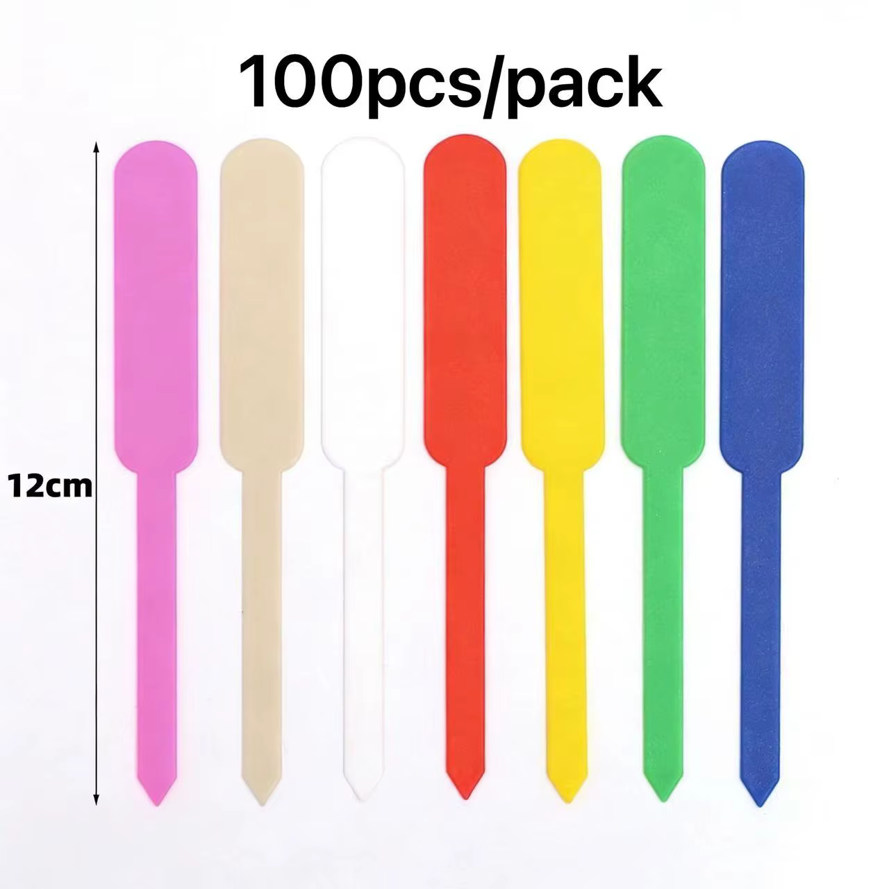 100 pièces/sac, marqueurs de plantes succulentes résistants aux UV