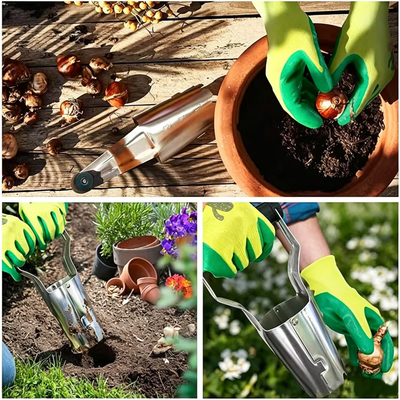 1 pièce Outil agricole multifonctionnel pour le jardinage : semoir à fleurs