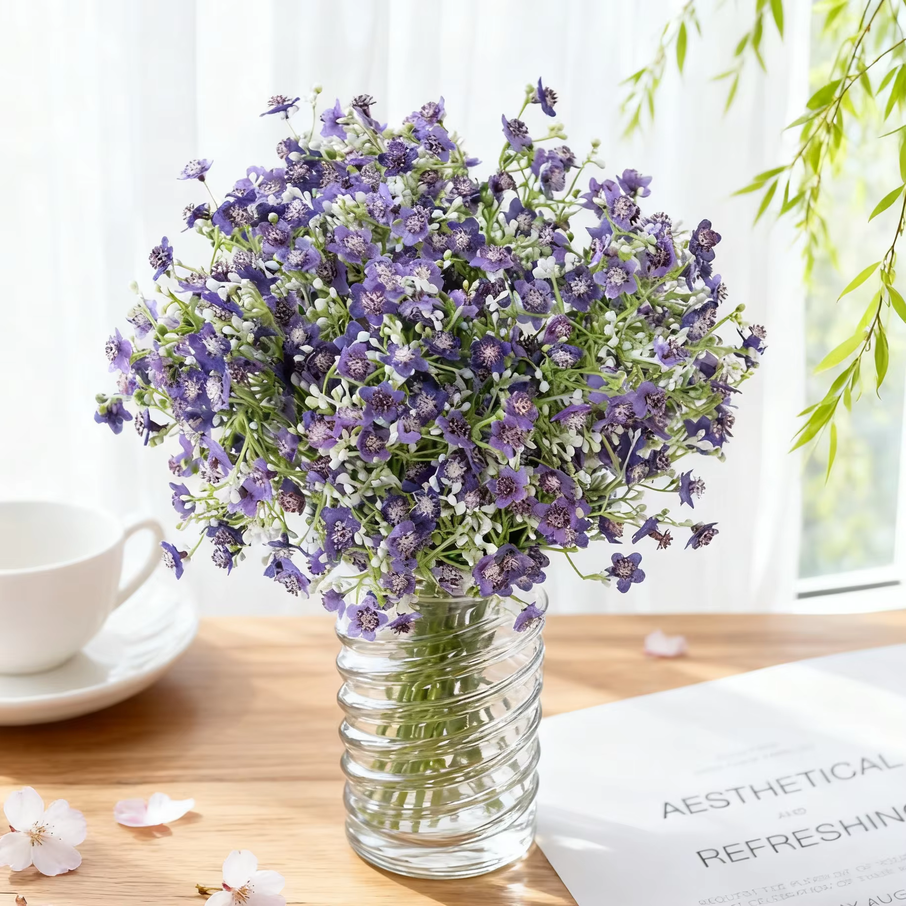 Fleurs artificielles Gypsophila pour festival