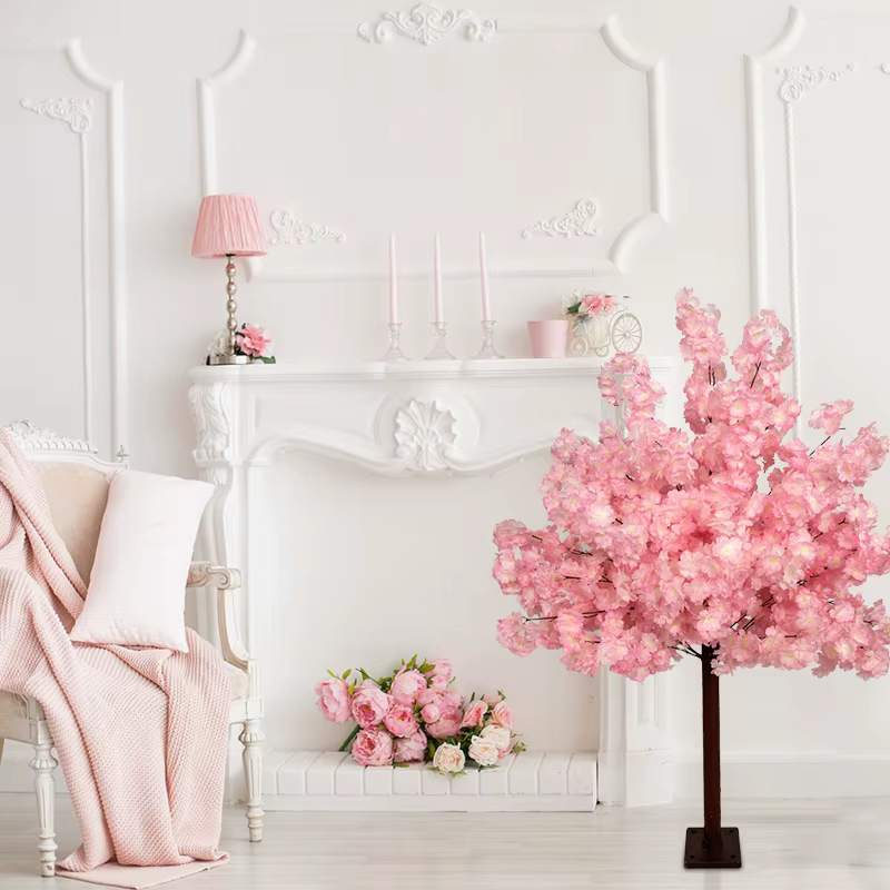Simulation d'arbre à fleurs de cerisier