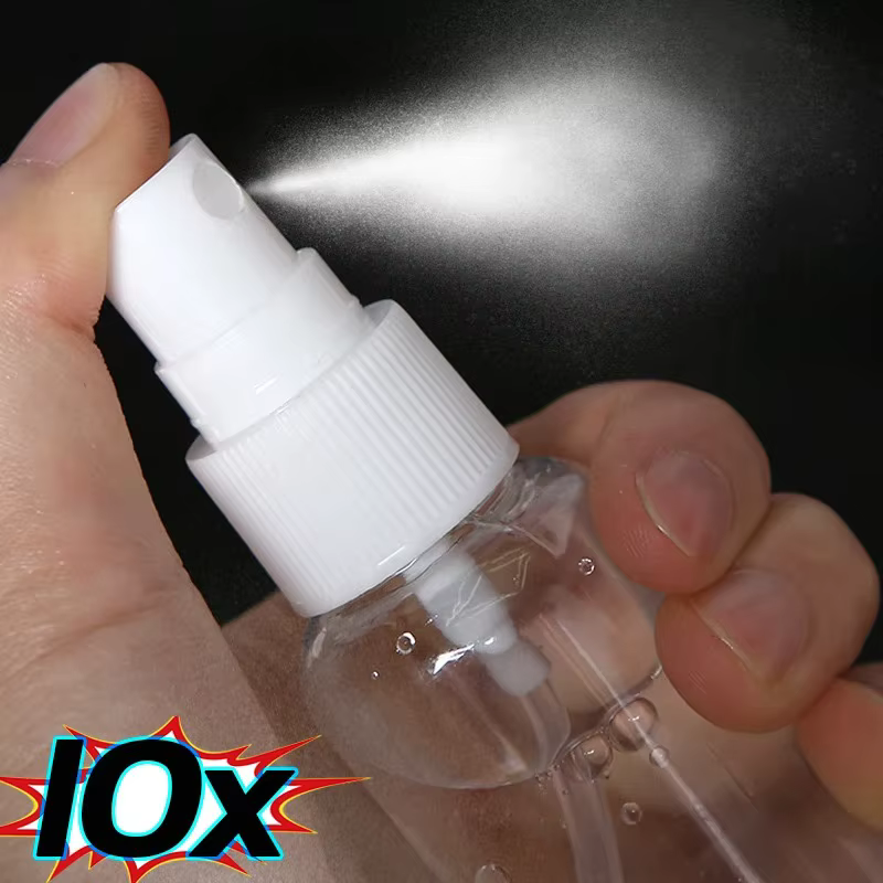 Flacon pulvérisateur Portable en plastique transparent