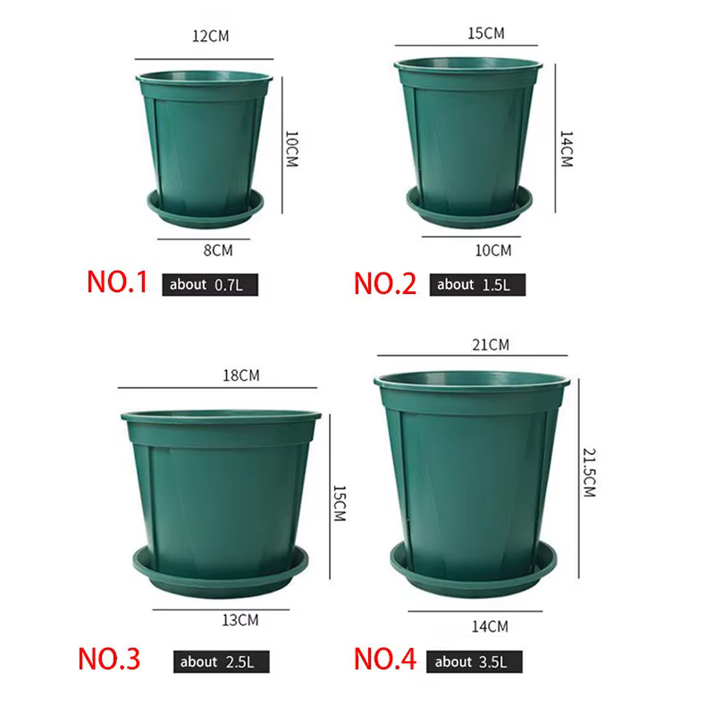 Plateau de Pots de pépinière en plastique