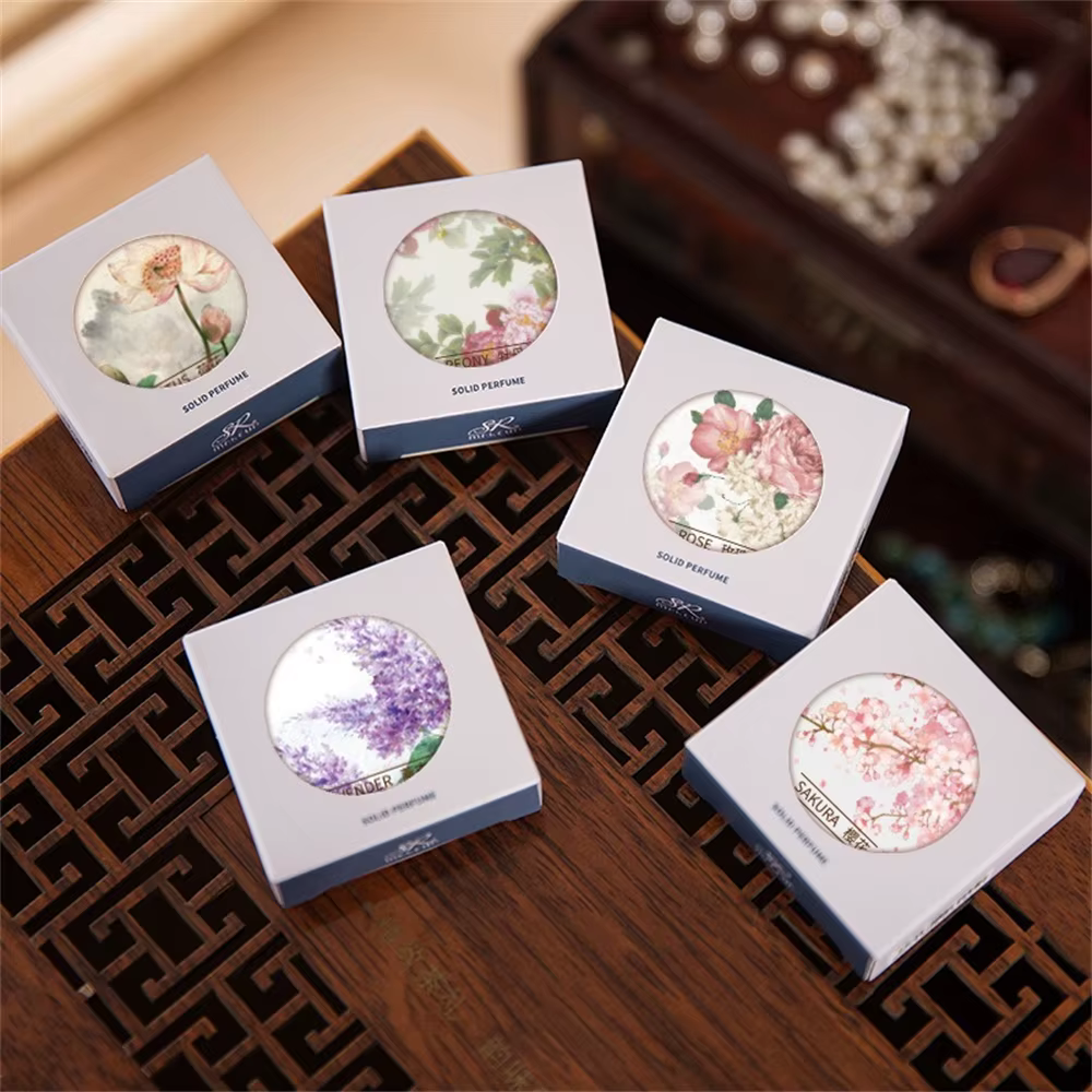 Parfum solide longue durée pour âmes romantiques