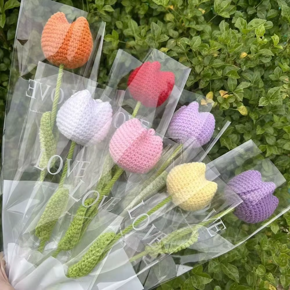 Bouquet de fleurs artificielles créatives en coton