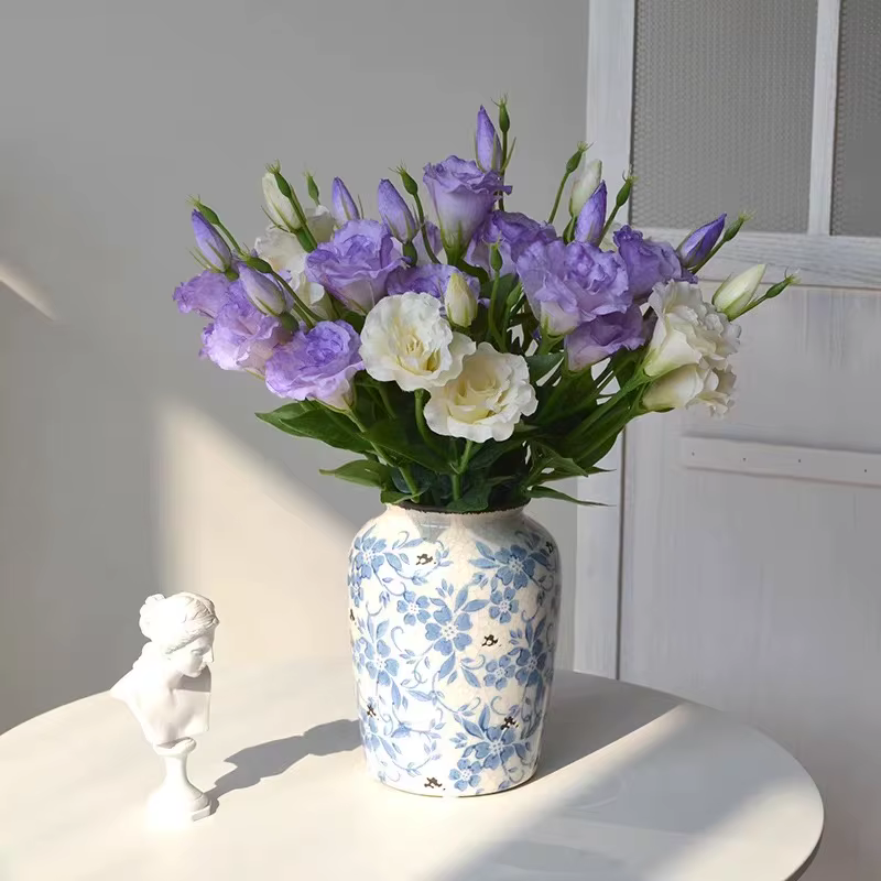 Fleurs de lisianthus artificielles