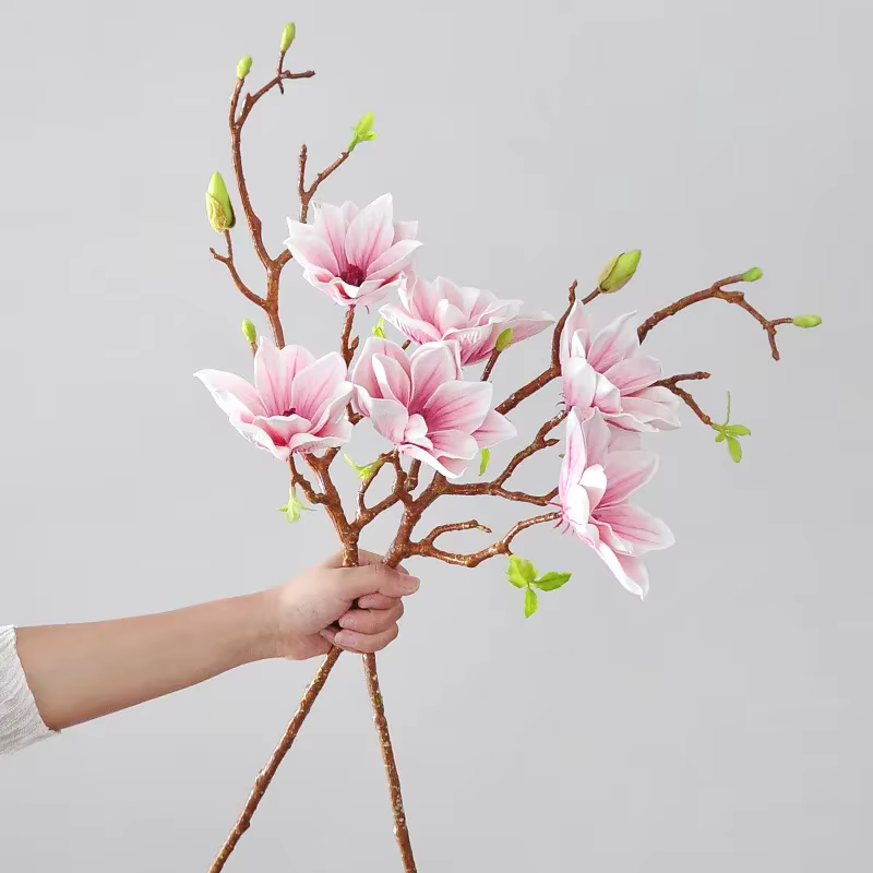 Fleur de magnolia artificielle