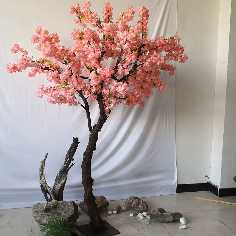 Simulation d'arbre à cerisier double couche