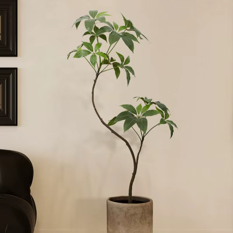 Grande Plante Artificielle d'eucalyptus Banyan