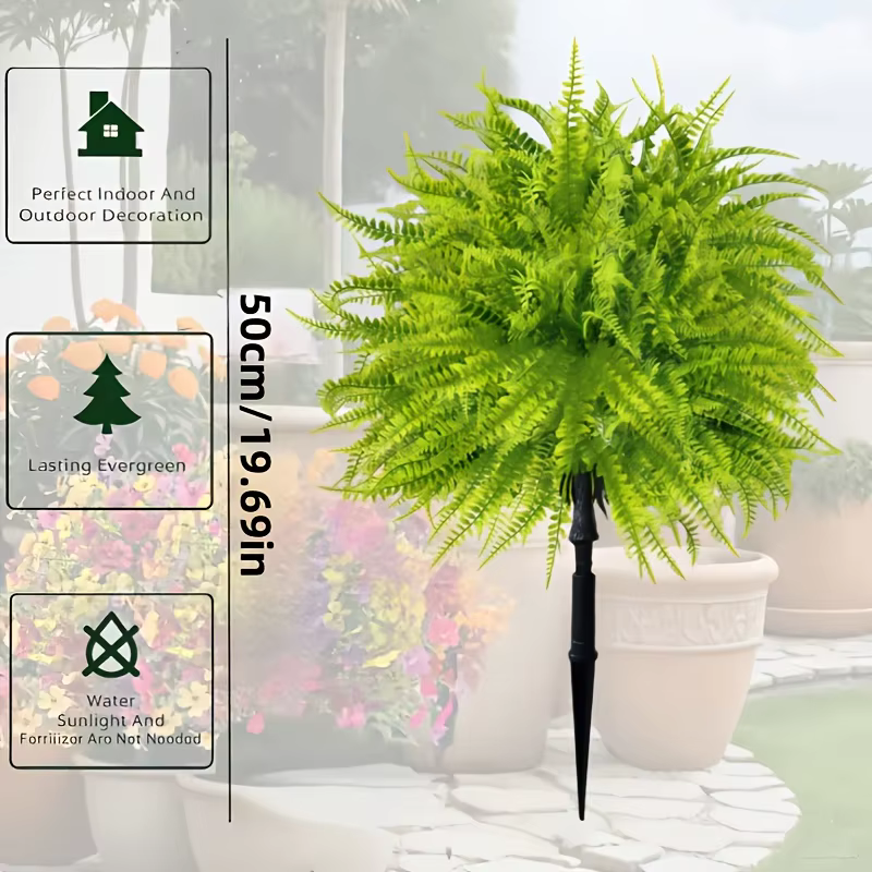 2 pièces - Plante artificielle de 44 cm