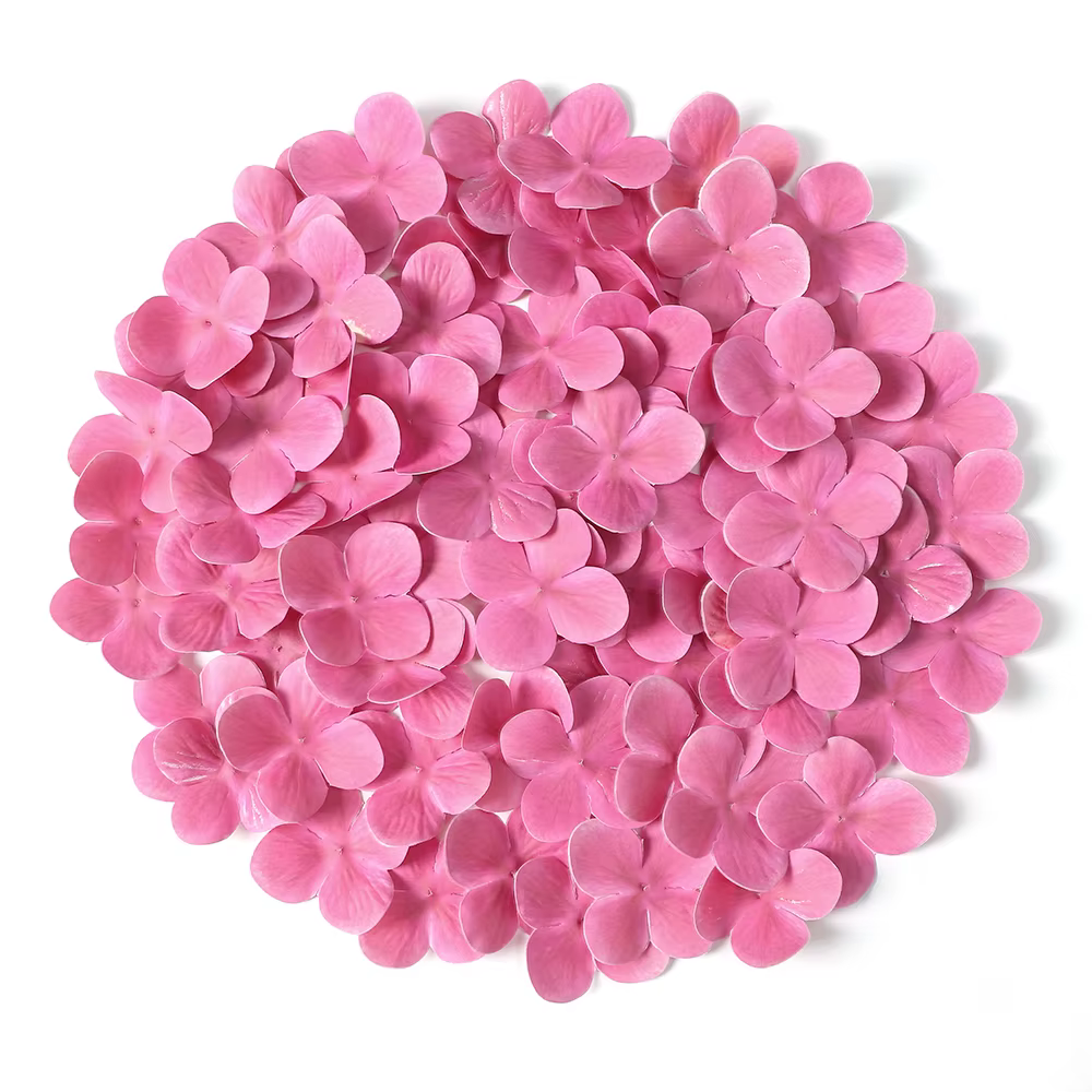 50/100 pièces Rose fleurs artificielles pétale 4.5CM fausse fleur pour la décoration de la maison