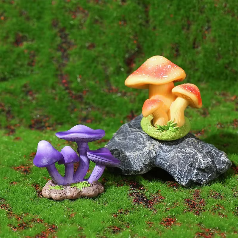 Micro paysage de mousse de chambre plus lente