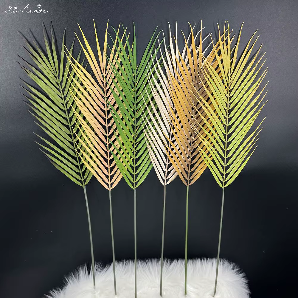 Feuille de palmier Areca artificielle de style nordique