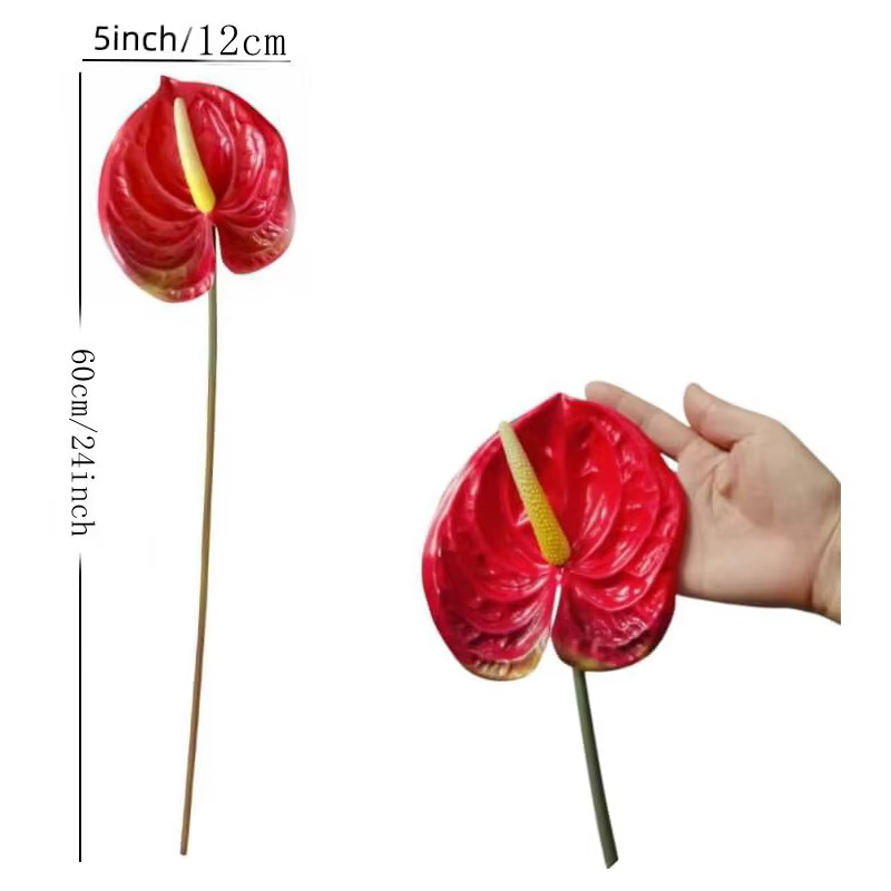 Bouquet de fleurs de lys artificiels PU 60cm