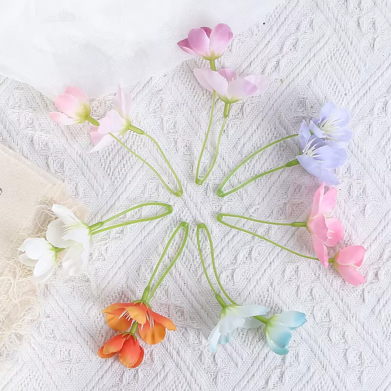 Pétale de fleurs artificielles pour la décoration intérieure