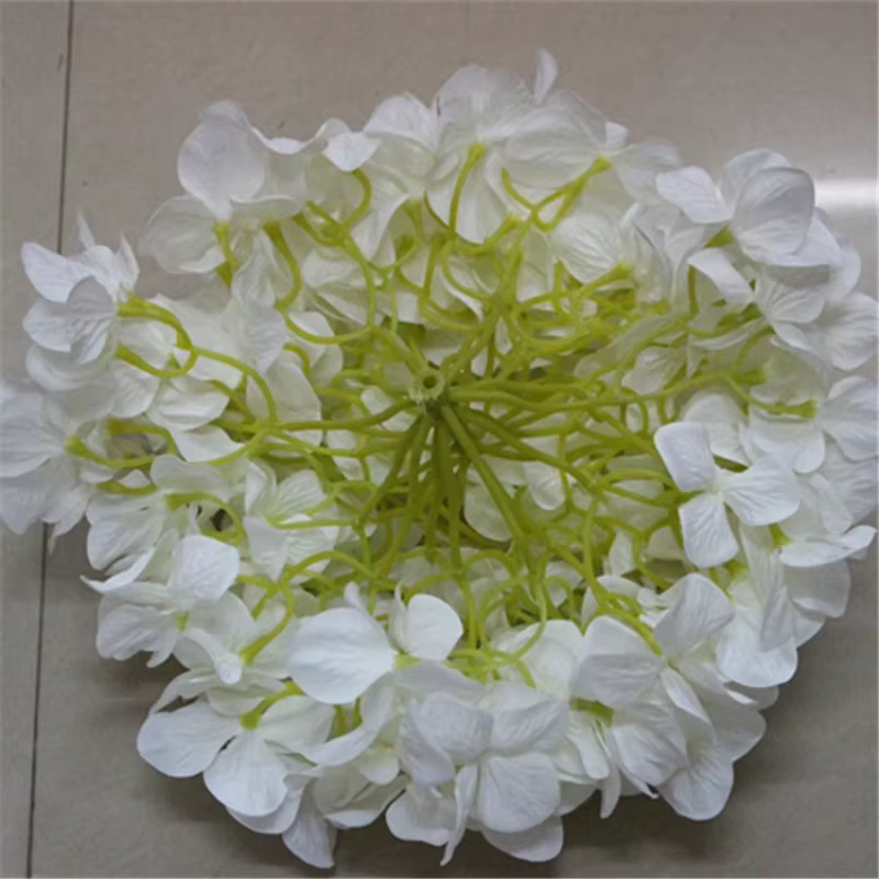 Grand Hortensia Artificiel Simple de 110cm