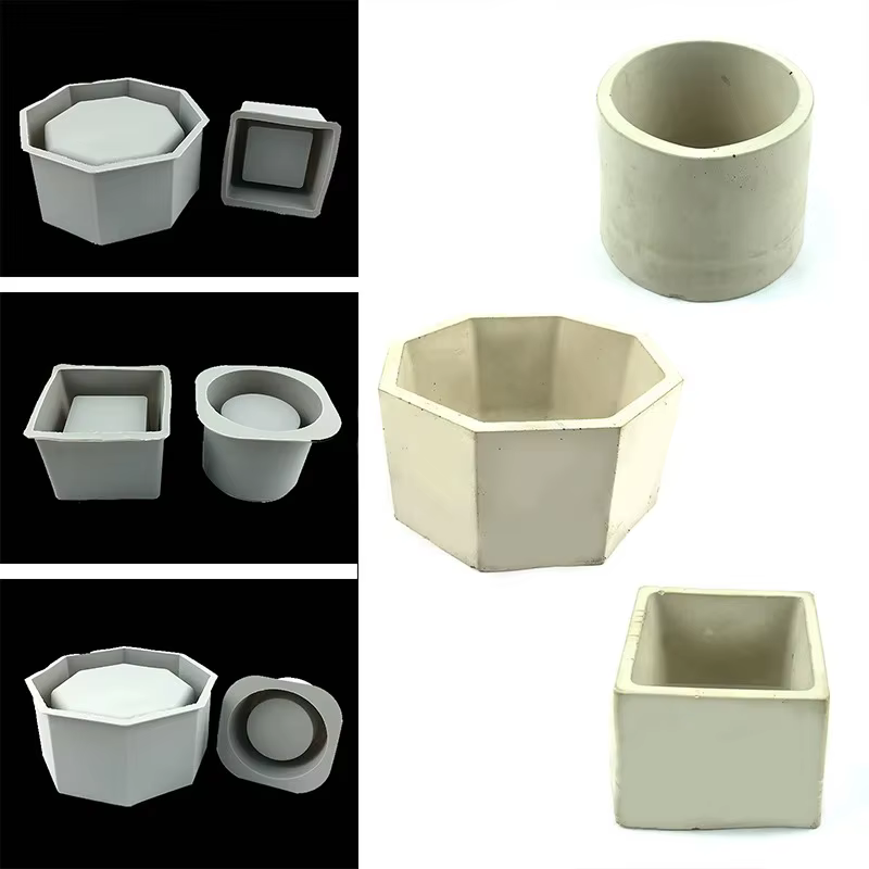 Moule en silicone pour pot de fleur