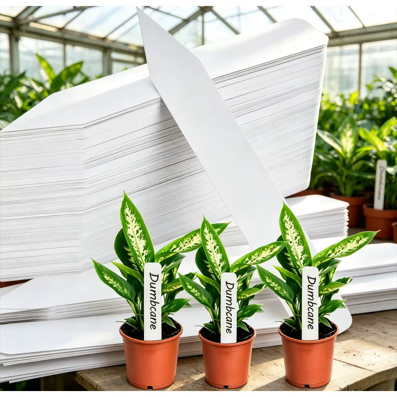 100 étiquettes de plantes de jardin pour l'extérieur