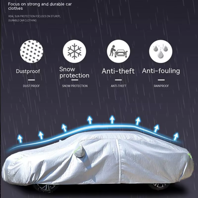 Pour Dacia Duster couverture extérieure de voiture Protection extérieure couvertures de voiture complètes couverture de neige pare-soleil étanche à la poussière accessoires de voiture