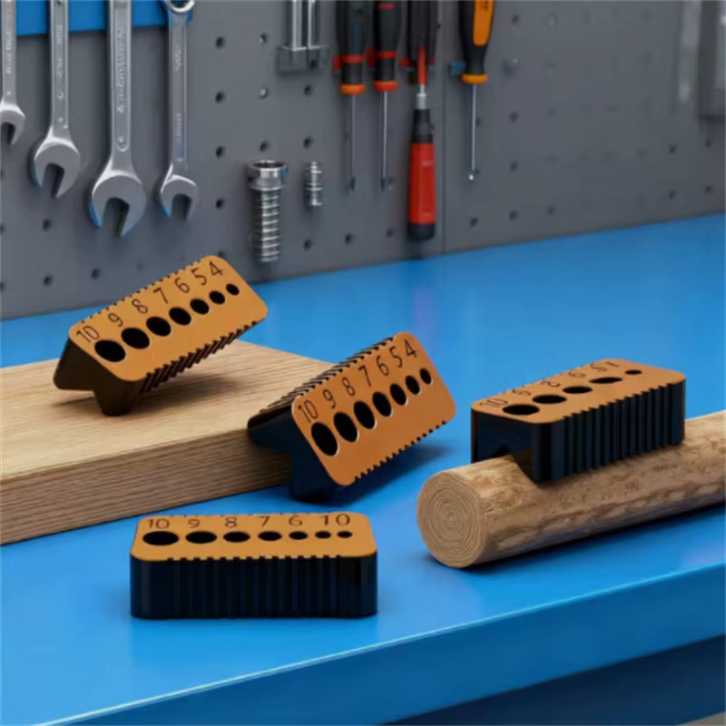 Guide de perçage pour trous de 4/5/6/7/8/9/10mm, foret, bricolage, bloc de gabarit, outil de Joints, accessoire de précision multifonctionnel