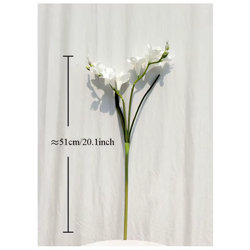 PU 2 fourchettes Jade épingle à cheveux fleur maison salon décoration faux Floral bricolage mariage Festival fête scène mise en page photographie accessoires