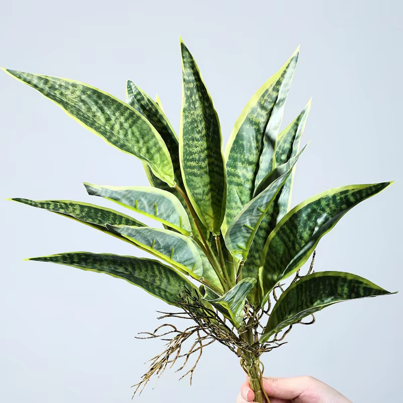 5 pièces de plantes artificielles en plastique
