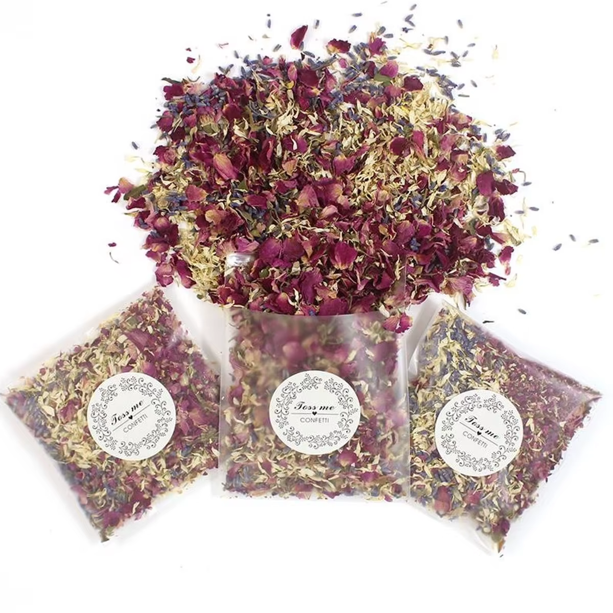 Pétale de fleur de Rose 100% naturel