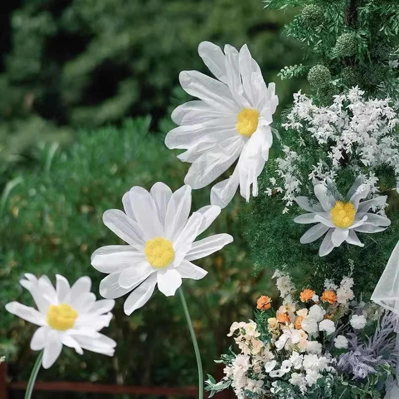 Grandes Fleurs Artificielles pour Mariage