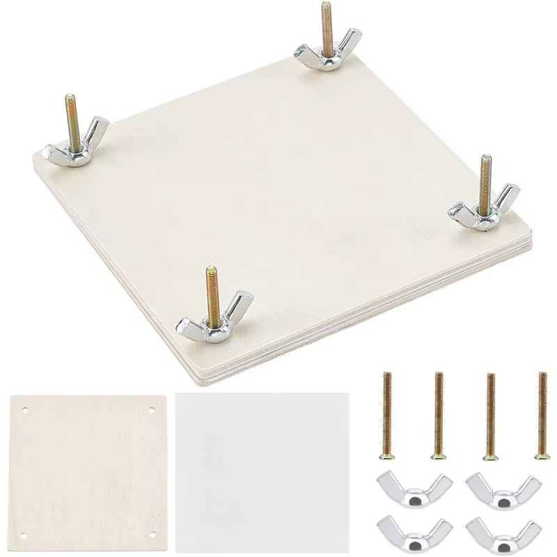 Kit de presse à fleurs en bois 4x4 pouces