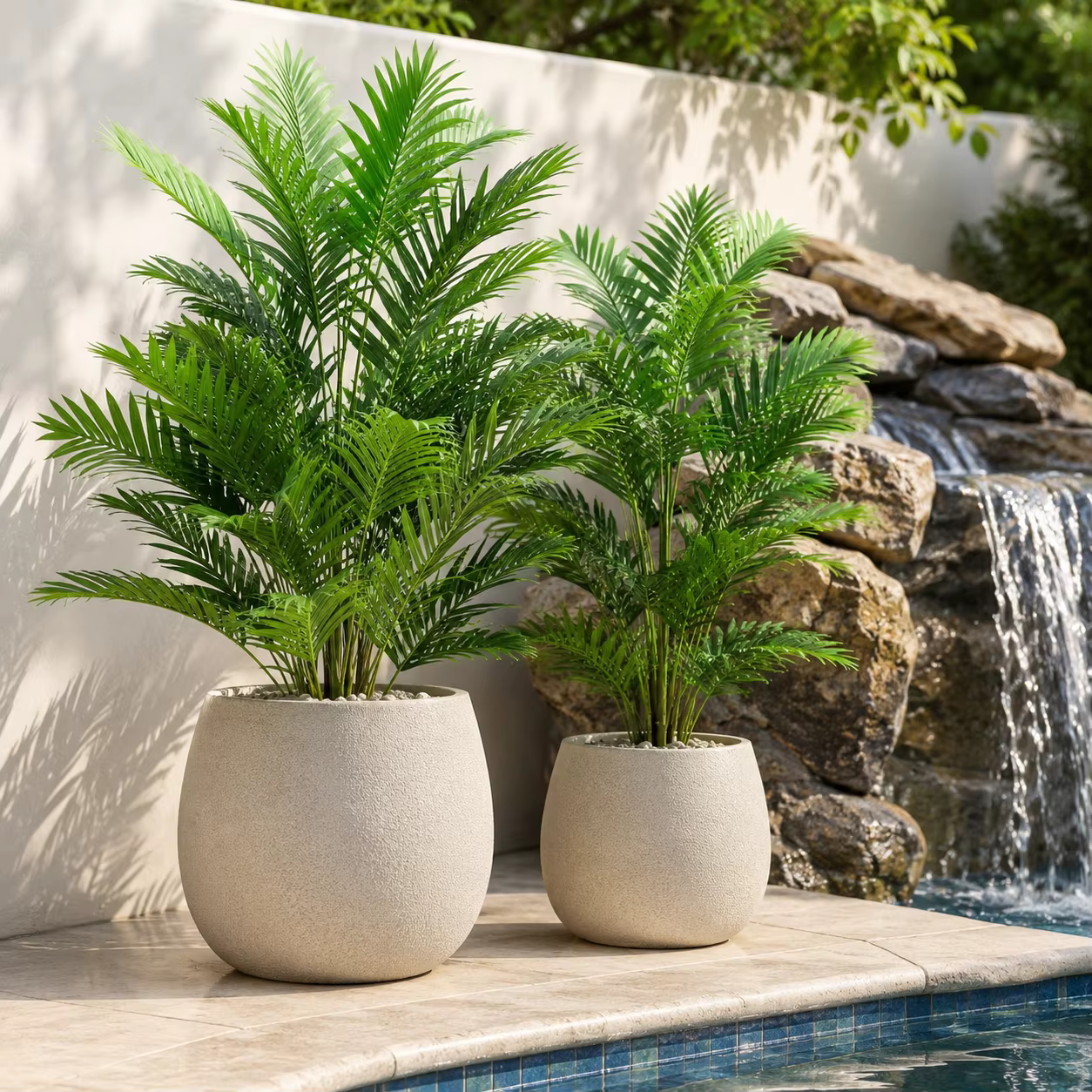 Palmiers Areca artificiels
