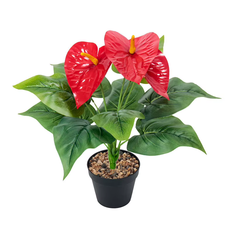 Artificial Flower Anthurium Handmade