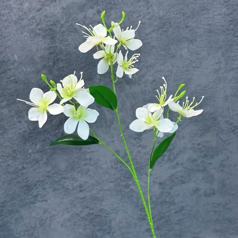 10 pièces de fleurs artificielles en soie