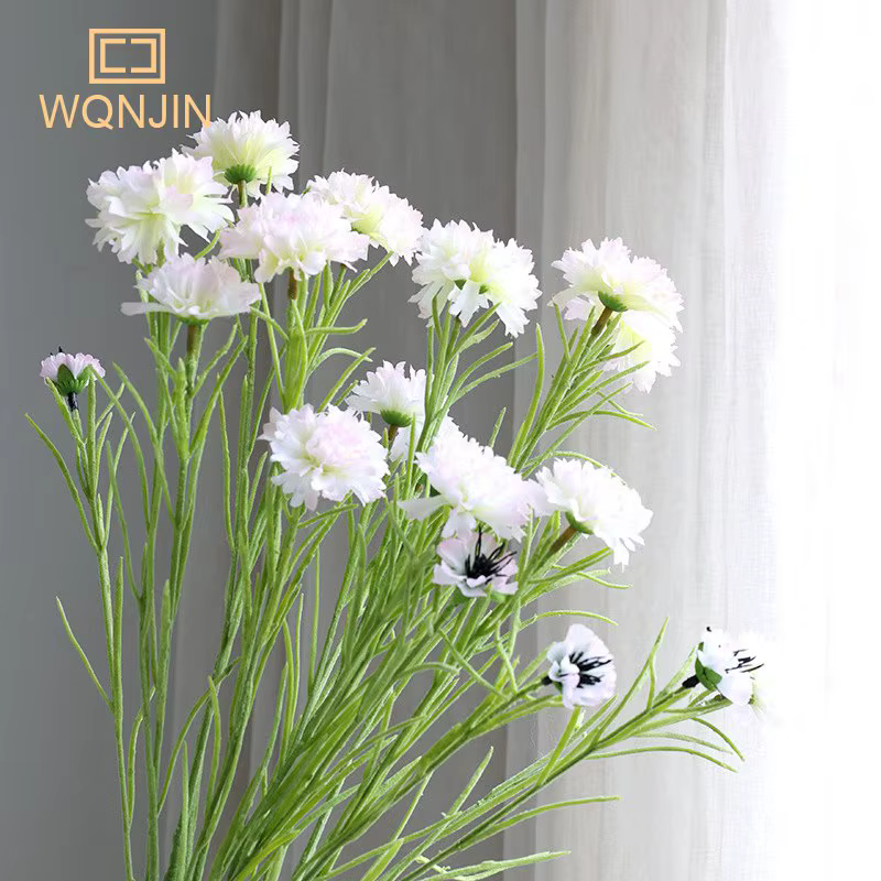 1 pièces nordique bleu longue branche étoilé bleuet soie fleurs artificielles maison fête de mariage décoration Flore