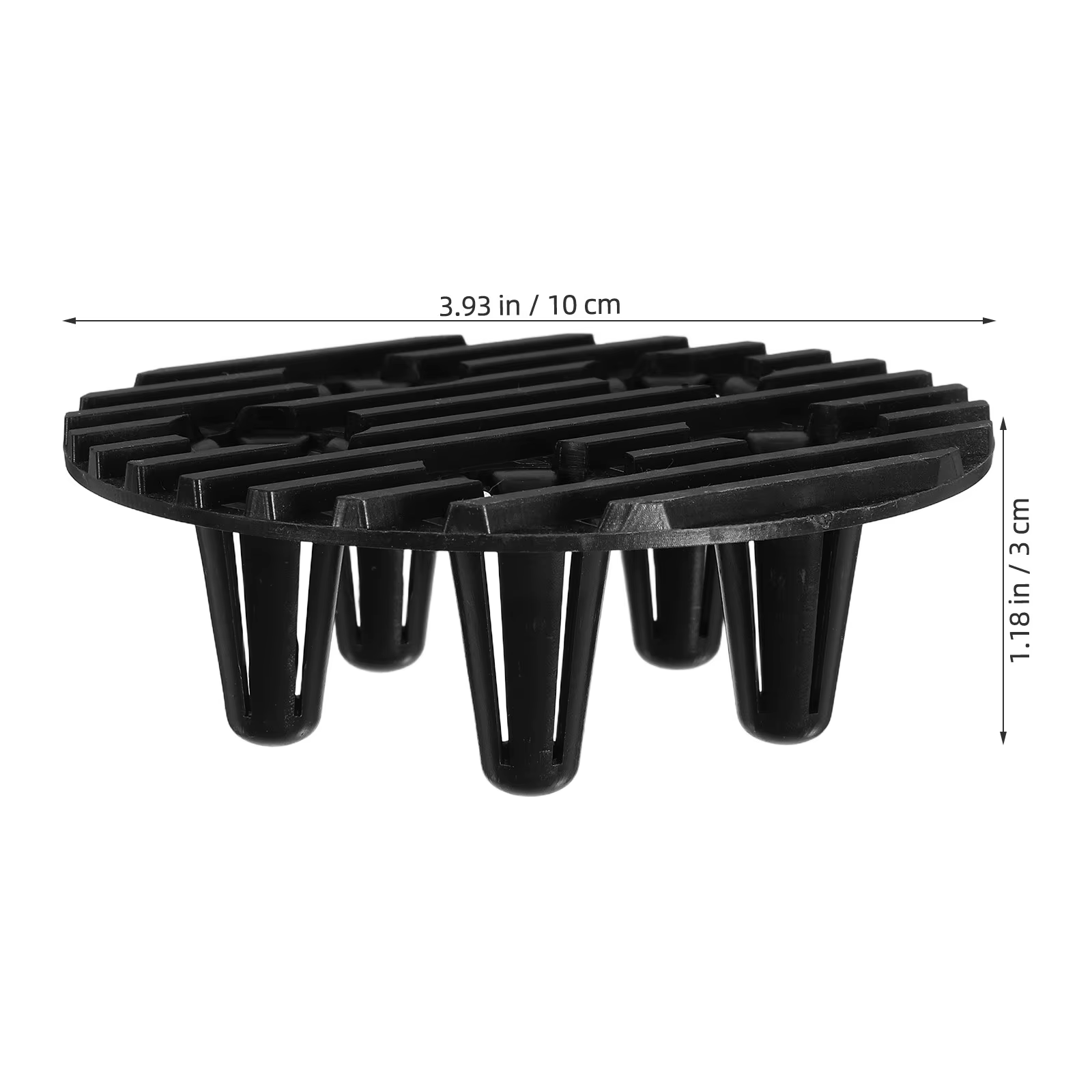 12 supports de pot de fleurs en plastique pour l'extérieur
