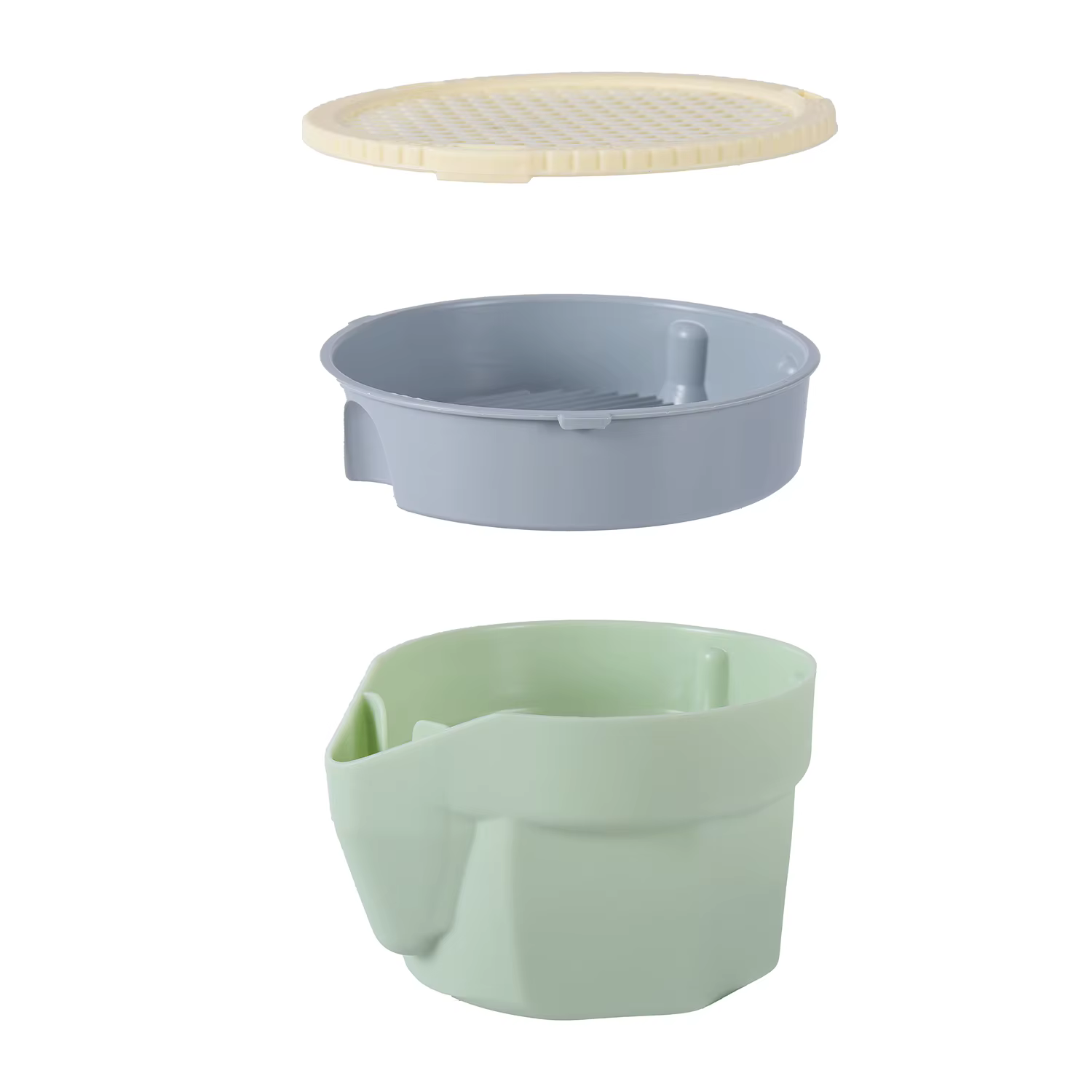 Tasse de plantation d'herbe de chat hiérarchique