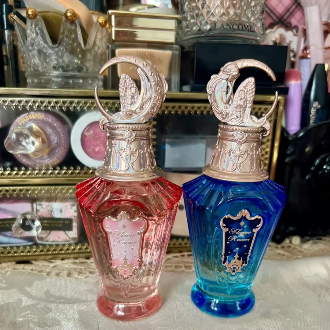 Flower Knows Moonlight Mermaid Perfume Parfum Floral Boisé Rêveur Pour Femme Fragrance Longue Tenue Eau De Parfum Luxe Flacon En Verre Dégradé Cadeau Beauté Esthétique