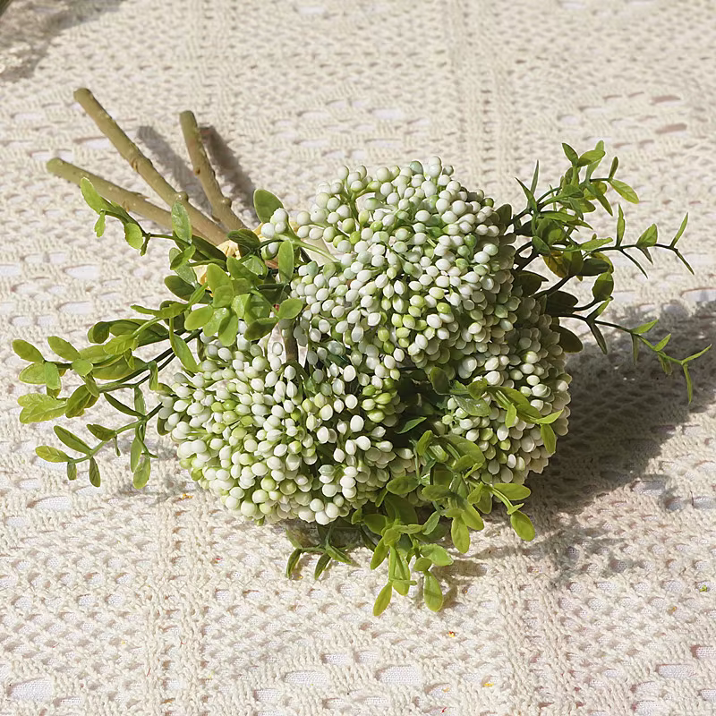 Hortensia et raisins d'avoine de 11 pouces