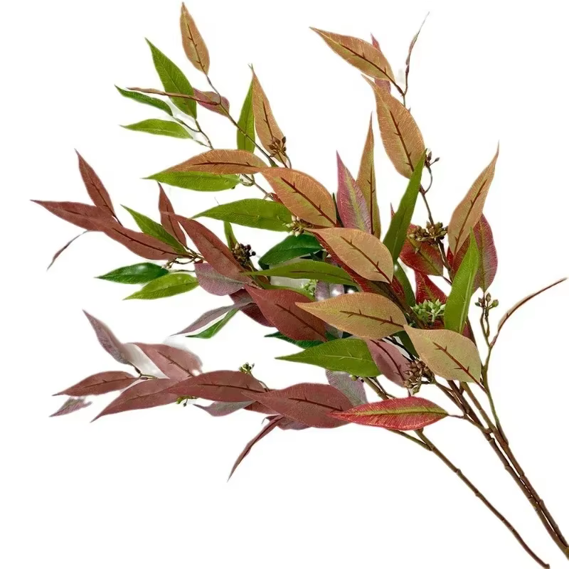 Feuilles de plantes artificielles décoratives de jardin