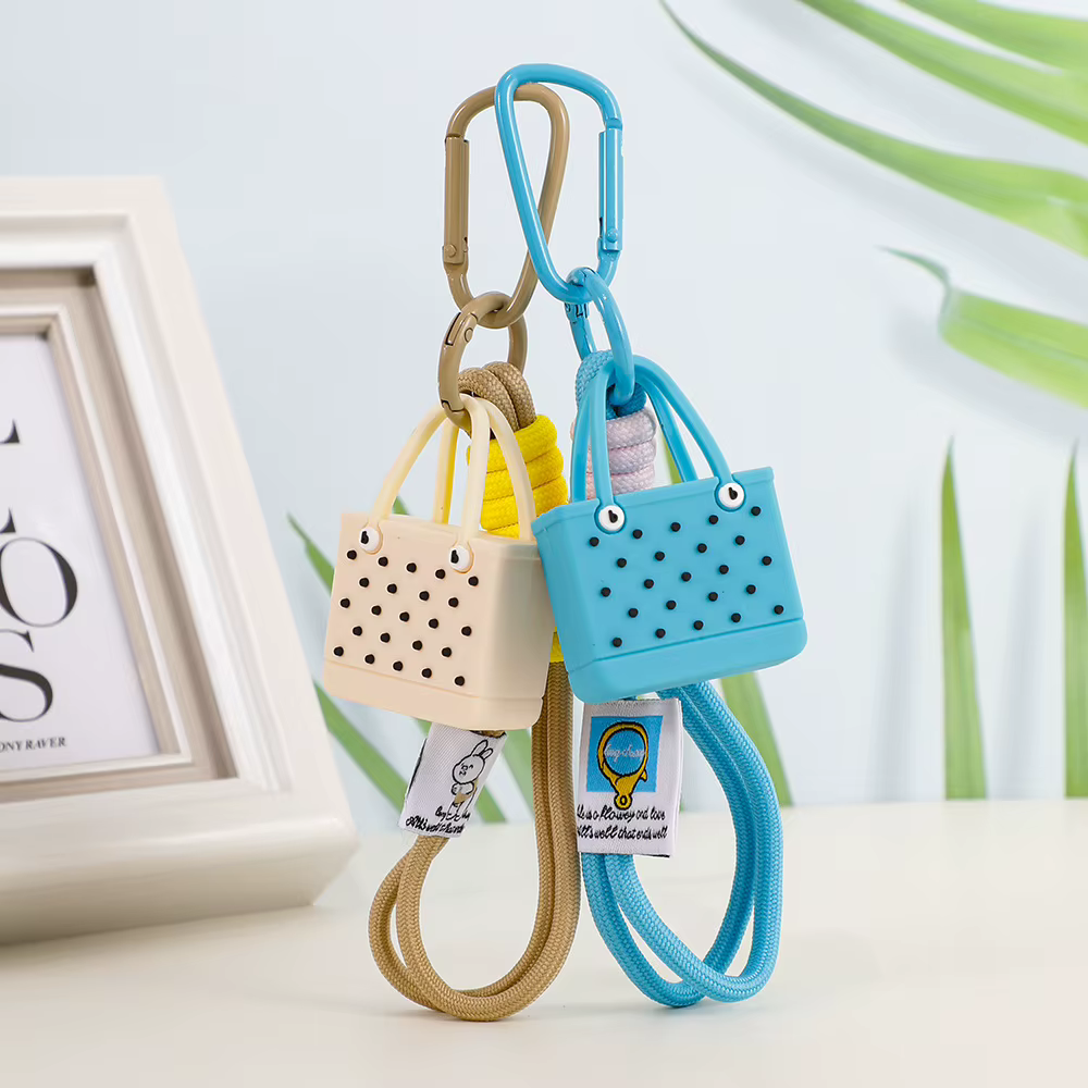 Porte-clés de simulation de plage pour femmes, pendentif décoratif, ornements à suspendre à la voiture, accessoire de mode