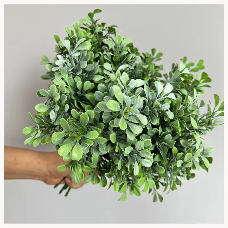 8 pièces de plantes artificielles en plastique