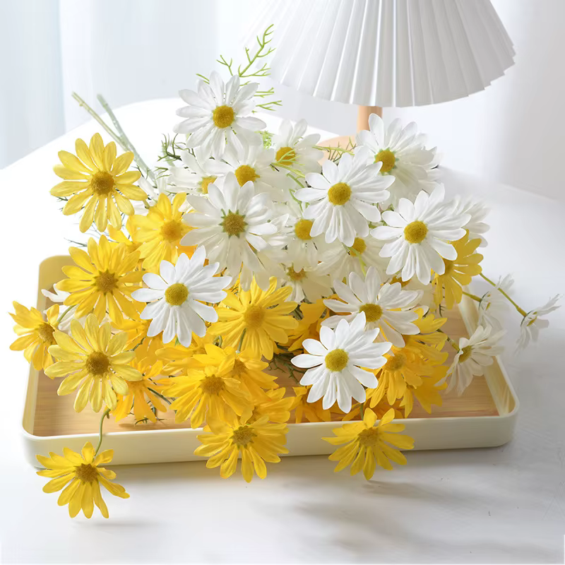 Fleurs artificielles pour la décoration