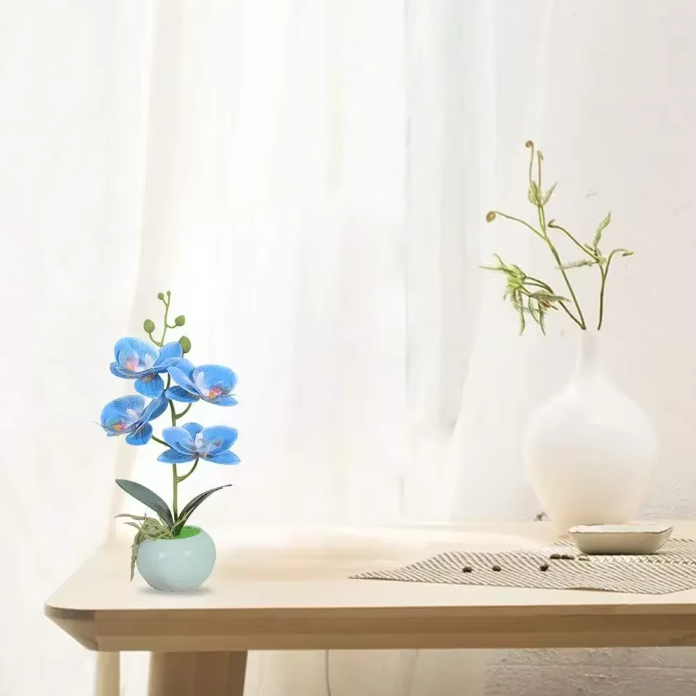 Orchidée bonsaï artificielle Phalaenopsis