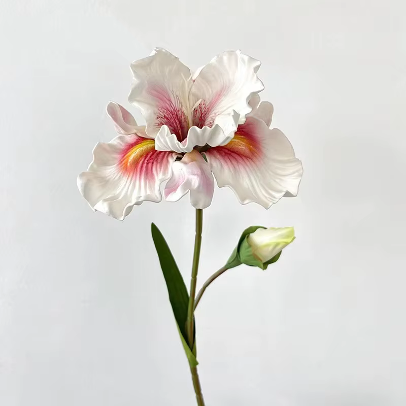 Fleurs d'iris artificielles réalistes de 45CM