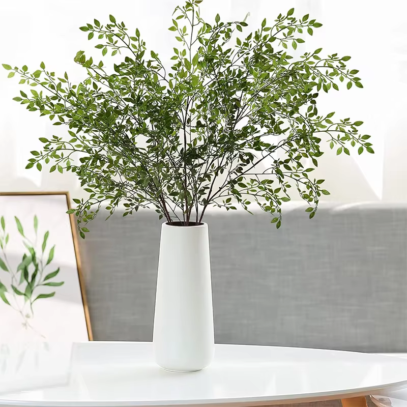 Plante verte artificielle de 43.3 pouces