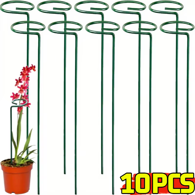 Tiges de Support de plantes métalliques 35/45/55cm