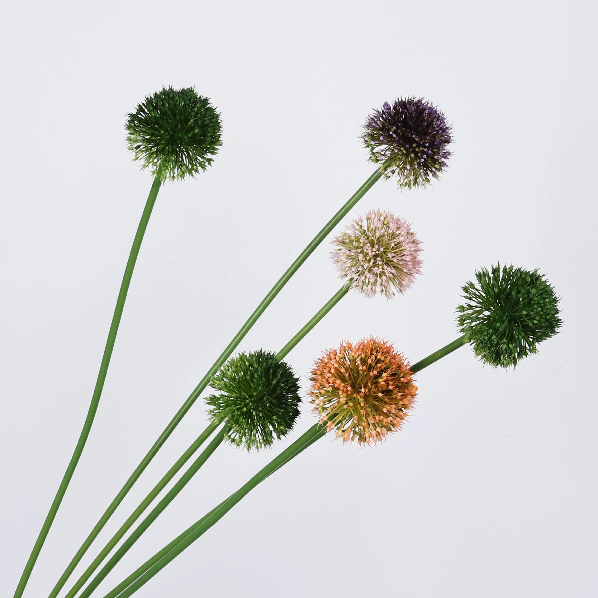 Plante boule d'alium artificielle de 33.5 pouces