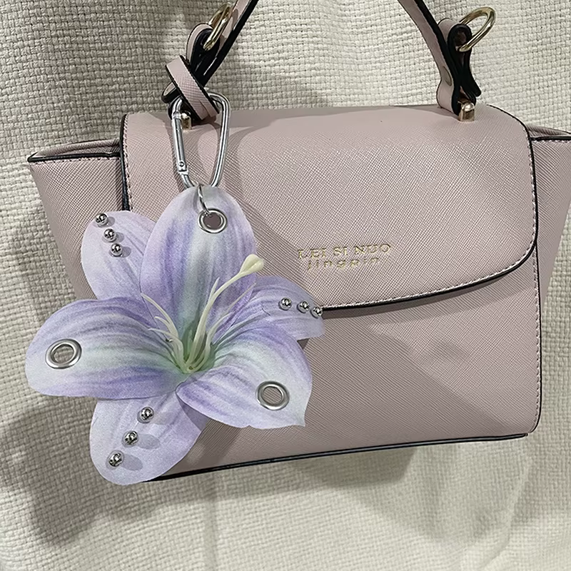 Porte-clés orchidée et lys Phalaenopsis