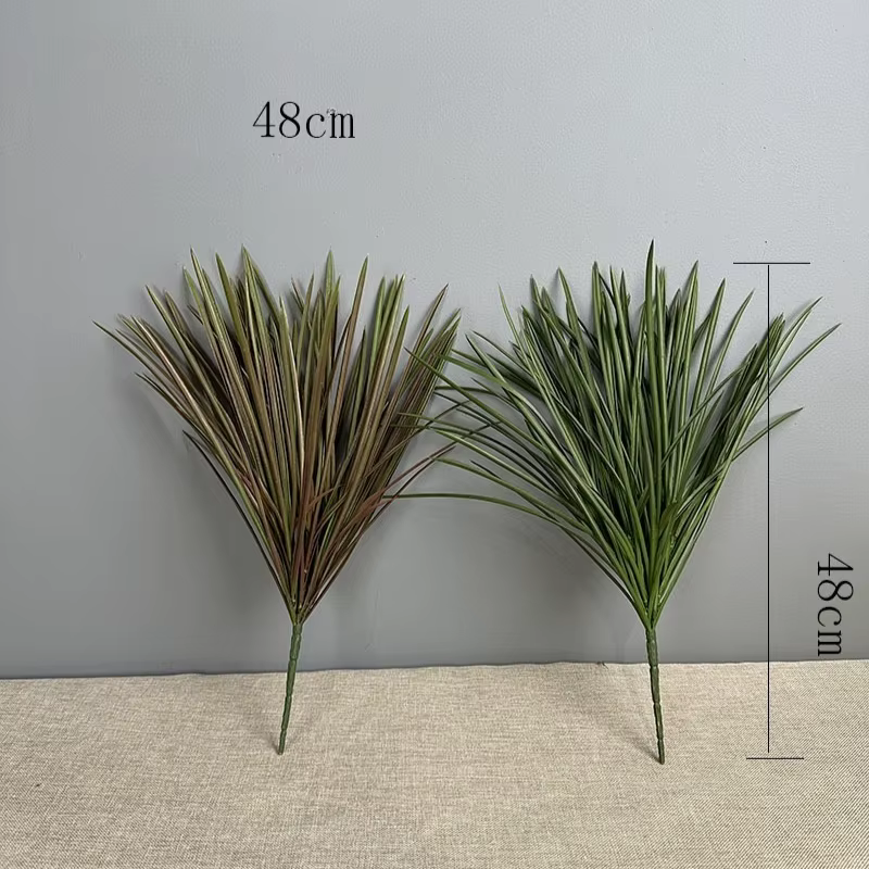 4 pièces de plantes artificielles en plastique
