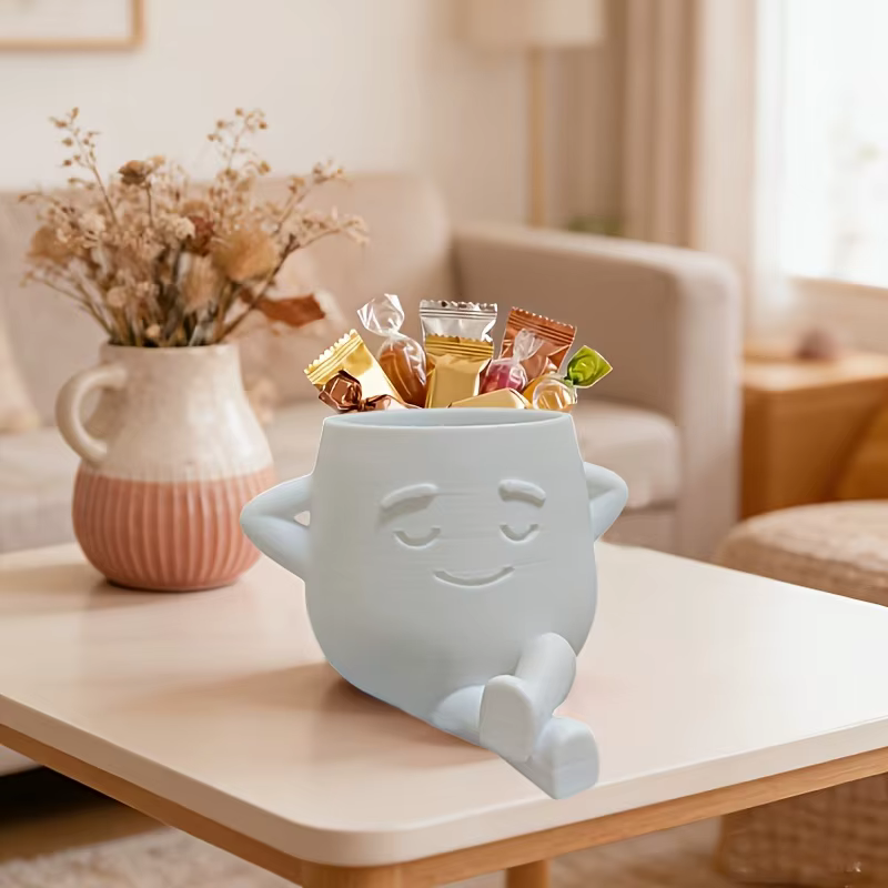 Pots de fleurs minimalistes imprimés en 3D