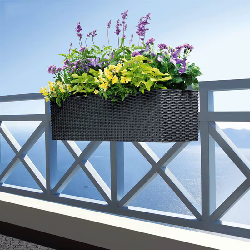 Crochets pour jardinière de fleurs