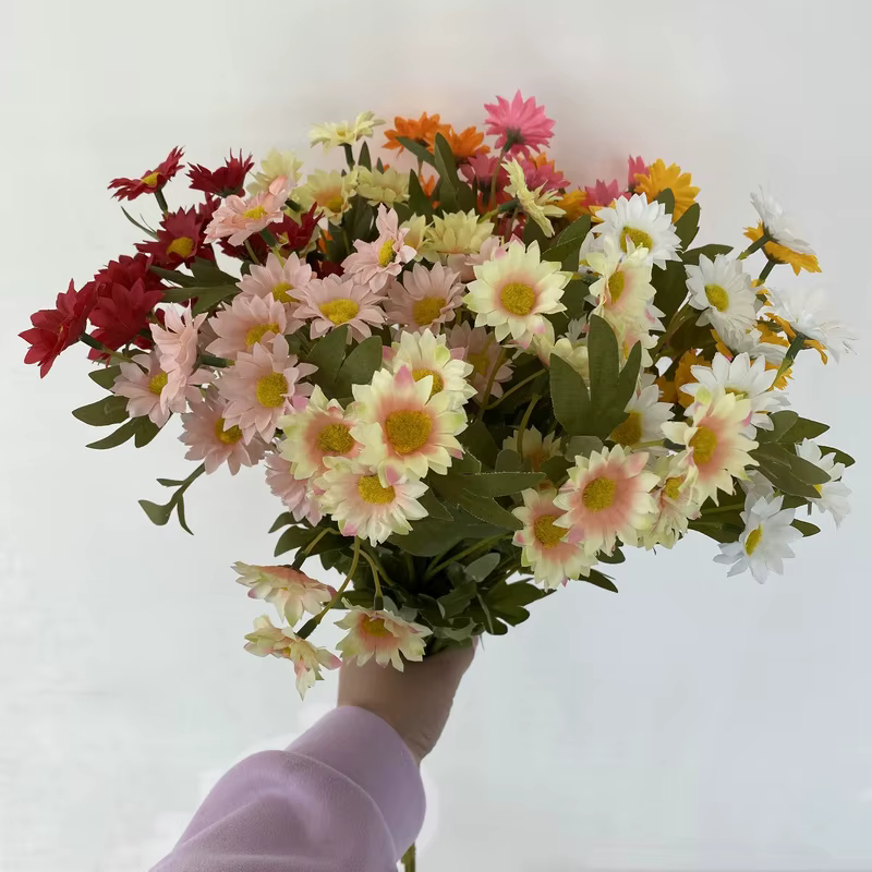 Daisy sauvage polonais artificielle de 22 pouces